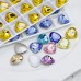 DZ 3015 11*10mm 15.5*14mm 20*18mm Heart shape crystal fancy stone 